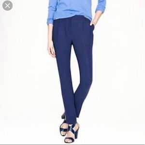 NWT jcrew collection heavy matte crepe trouser